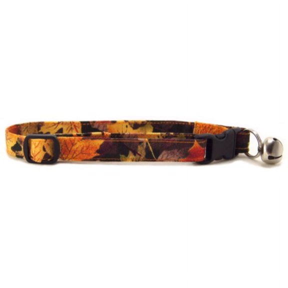 Autumn Leaves Cat Collar