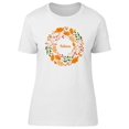 thumbnail image 1 of Autumn Leaves, Floral, Season T-Shirt Women -Image by Shutterstock, Female XX-Large, 1 of 2