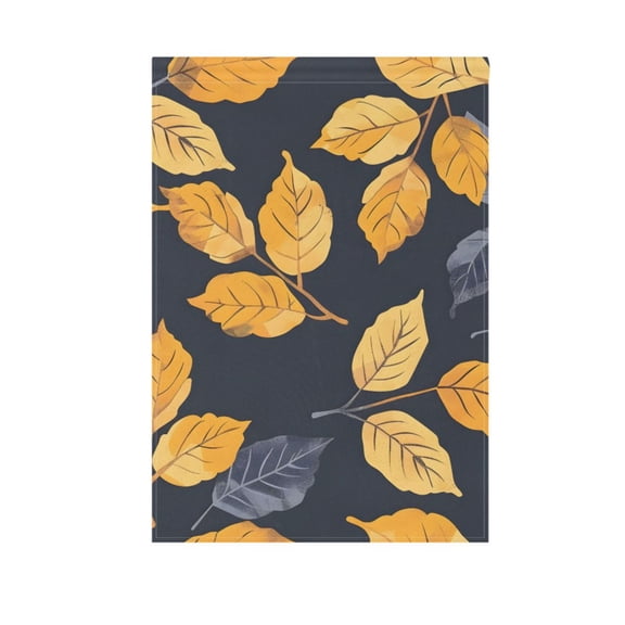 Autumn Leaves Garden Flag House Banner 12" x 18" Double Sided Outdoor Yard Decoration