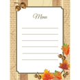 thumbnail image 1 of Autumn Leaves Menu Cards 8 Per Pack, 1 of 1