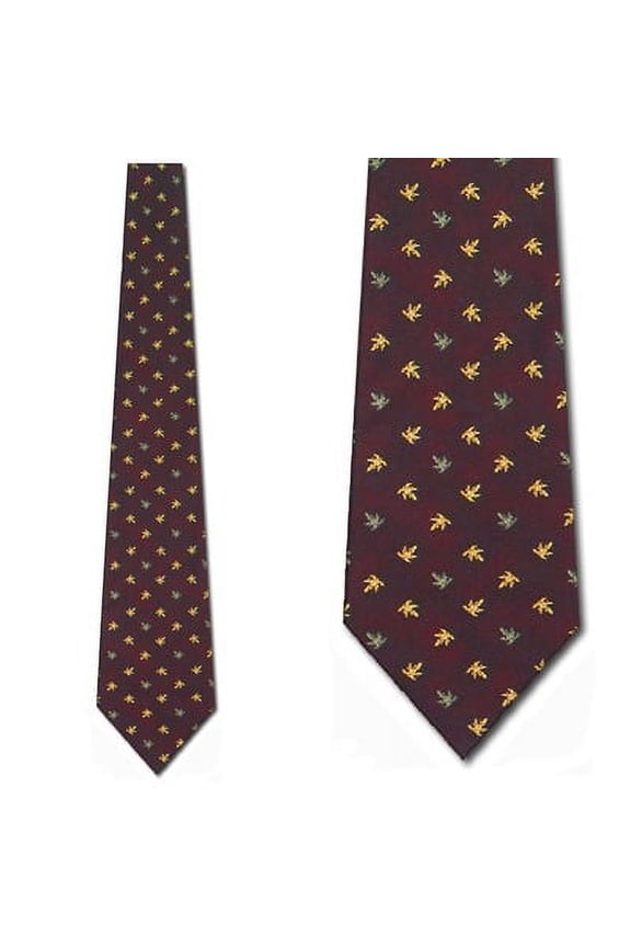 Autumn Leaves Necktie Mens Tie by Tieguys