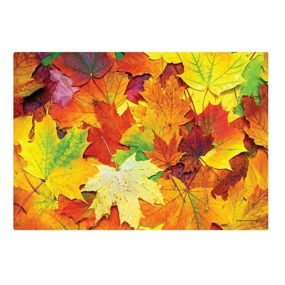 Autumn Leaves Paper Placemats - 9 3/4in. x 14in. - 50 Pack (702081)