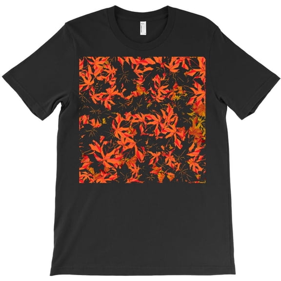 Autumn Leaves Pattern Leaves Autumn Season Colour Pattern Themed Themed - Thoughtful Gift Idea H31075 T-Shirt, for Men and Women, Up to Size 5XL
