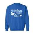 thumbnail image 1 of Autumn Leaves & Pumpkins Please Crewneck Sweatshirt, 1 of 3