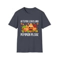 thumbnail image 1 of Autumn Leaves and Pumpkin Please Halloween T-Shirt, 1 of 4