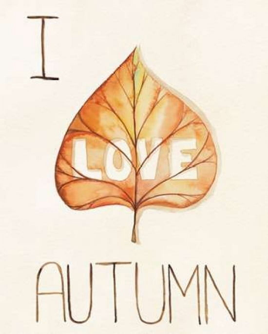 Autumn Love I Canvas Art - Elyse DeNeige (24 x 30)