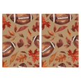 thumbnail image 1 of Autumn Maple Leaf Dish Towels Set - 2-Pack Absorbent Pumpkin Tea Towels, Farmhouse Kitchen Decor, 1 of 3