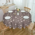 thumbnail image 1 of Autumn Maple Leaf Round Tablecloth Wedding Hotel Table Cover Holiday Dining Table Waterproof Tablecloth, 1 of 6