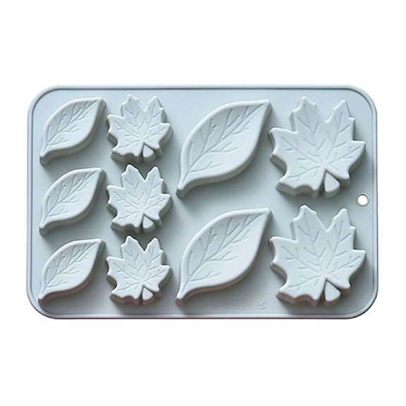 Autumn Maple Leaf Silicone Cake Pan Thanksgiving Fall Theme Mould For Baking Chocolate Candy Cupcake Topper Resin Soap Candle