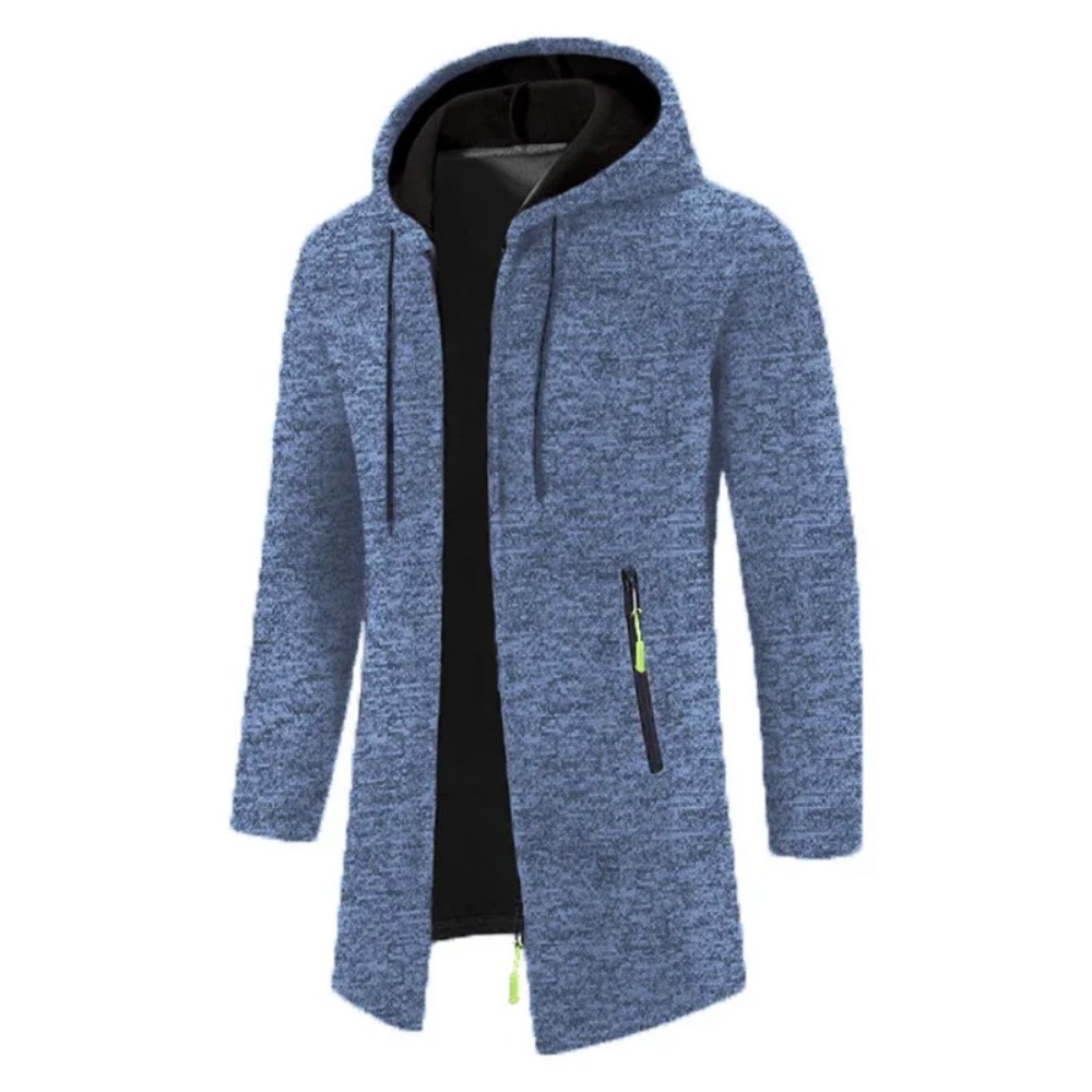 Autumn Men‘s Long Sleeve Sweatshirts for Men with Zipper Hooded Mens