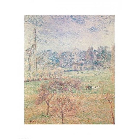 Autumn Morning 1892 Poster Print by Camille Pissarro - 24 x 36 in. - Large