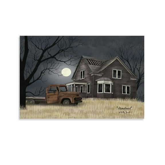 Autumn Night by Billy Jacobs Prints Wall Art Paintings Poster Room Aesthetic Poster Print Art Wall Painting Canvas Posters Gifts Modern Bedroom Decor 12x18inch(30x45cm)