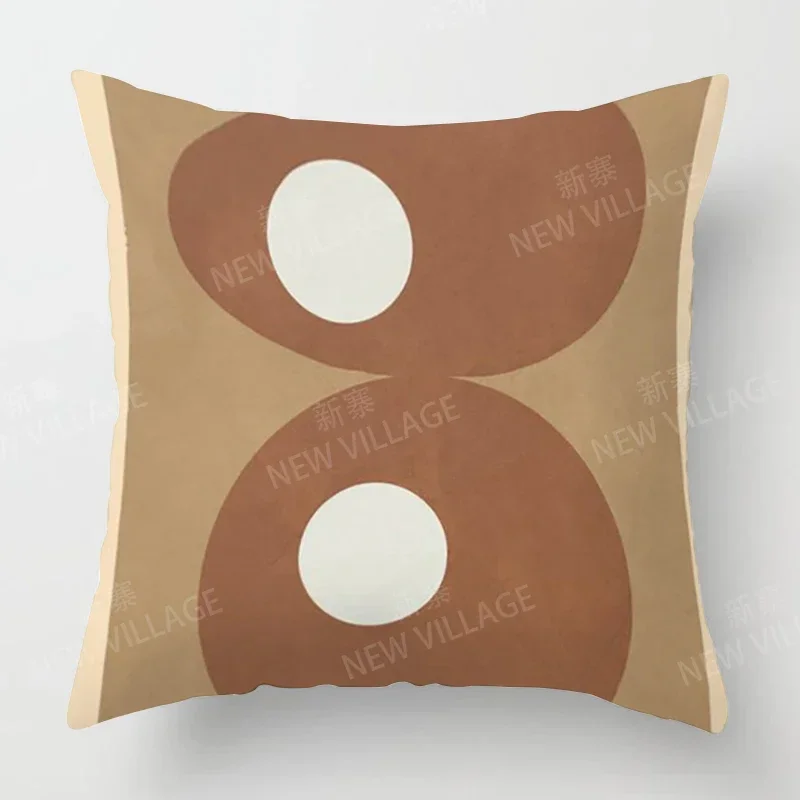 Autumn Nordic Pillow Cover for Home Decoration, Modern Velvet Sofa