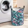 Autumn Oak Leaf Pattern Laundry Hamper Portable Storage Hamper with ...