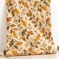 Paper Rol Pattern Autumn Oak Leaves Wrapping Paper Roll Fall Leaf Pattern Paper Gift Wrap ...