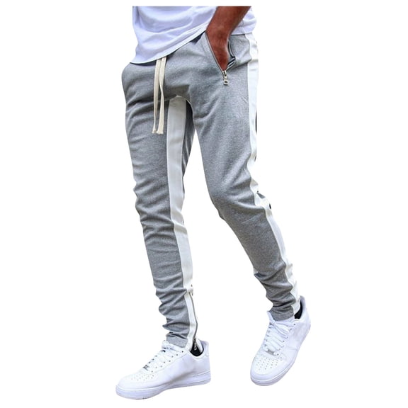 Autumn Outdoor Workwear Hiking Trousers Waterproof Wear-Resistant Outdoor Hiking Running Trousers Men's Vintage Sweatpants Neutral Outdoor Pants Men Multi-Pockets Drawstring Cotton Track Pant