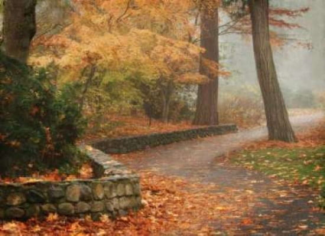 Autumn Paradise IV Canvas Art - Vitaly Geyman (18 x 24)
