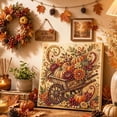 thumbnail image 1 of Autumn Pearl Diamond Painting Kit , Thanksgiving Complete Craft Set for Home Wall Table Decor,Festive Pearl Diamond Painting Kit for Seasonal Party Decoration Gift(Wheelbarrow Pumpkins), 1 of 4