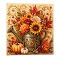 thumbnail image 1 of Autumn Pearl Painting Kit, 5D Rhinestone Pumpkin Diamond Bead Craft for Adult Beginners, Calming Fall DIY Pearl Wall Art for Thanksgiving Holiday Gifting, 1 of 6