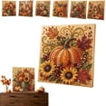 thumbnail image 1 of Autumn Pearl Painting Kit, Cute 5D Pearl Painting Crafts for Adults with Pumpkin Design, Diamond Pearl Painting Kit for Beginner, Thanksgiving Birthday Holiday Gift, Fall Home Decor (A3), 1 of 7