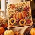 thumbnail image 1 of Autumn Pearl Painting Kit - DIY Autumn Harvest Pumpkin Pearl Diamond Art Kit, 1 of 9