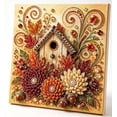 thumbnail image 1 of Autumn Pearl Painting Kit, DIY Diamond Pearl Art Craft for Adults, Fall Bead Painting Kit, Harvest Seasonal Home Decor, Thanksgiving Decorative Gift, 1 of 6