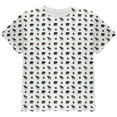 thumbnail image 1 of Autumn Plaid Bear and Moose Pattern All Over Youth T Shirt Multi YXL, 1 of 2