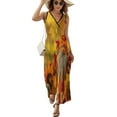 thumbnail image 1 of Autumn Pumpkin Gnome Thanksgiving Art Sleeveless Dress Women's Summer Suit Dresses for Women 2025 Luxury Party Dress, 1 of 7