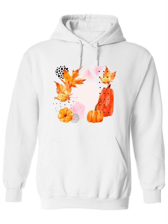 Autumn Pumpkin Hoodie Women -Image by Shutterstock, Female Medium