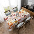thumbnail image 1 of Autumn Pumpkin Leaves Table Cloth Waterproof Home Decoration Tablecloth Party Kitchen Dinner Table Cover, 1 of 5