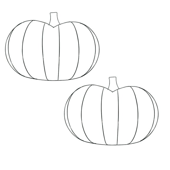 Autumn Pumpkin Wreath Form 13x17.62 inches Thanksgiving Metal Wire Floral Wreath Frame 3D DIY Crafting Centerpiece Decorations for Front Door Wall Garden Porch Farmhouse Holiday Hanging Decor Set of 2