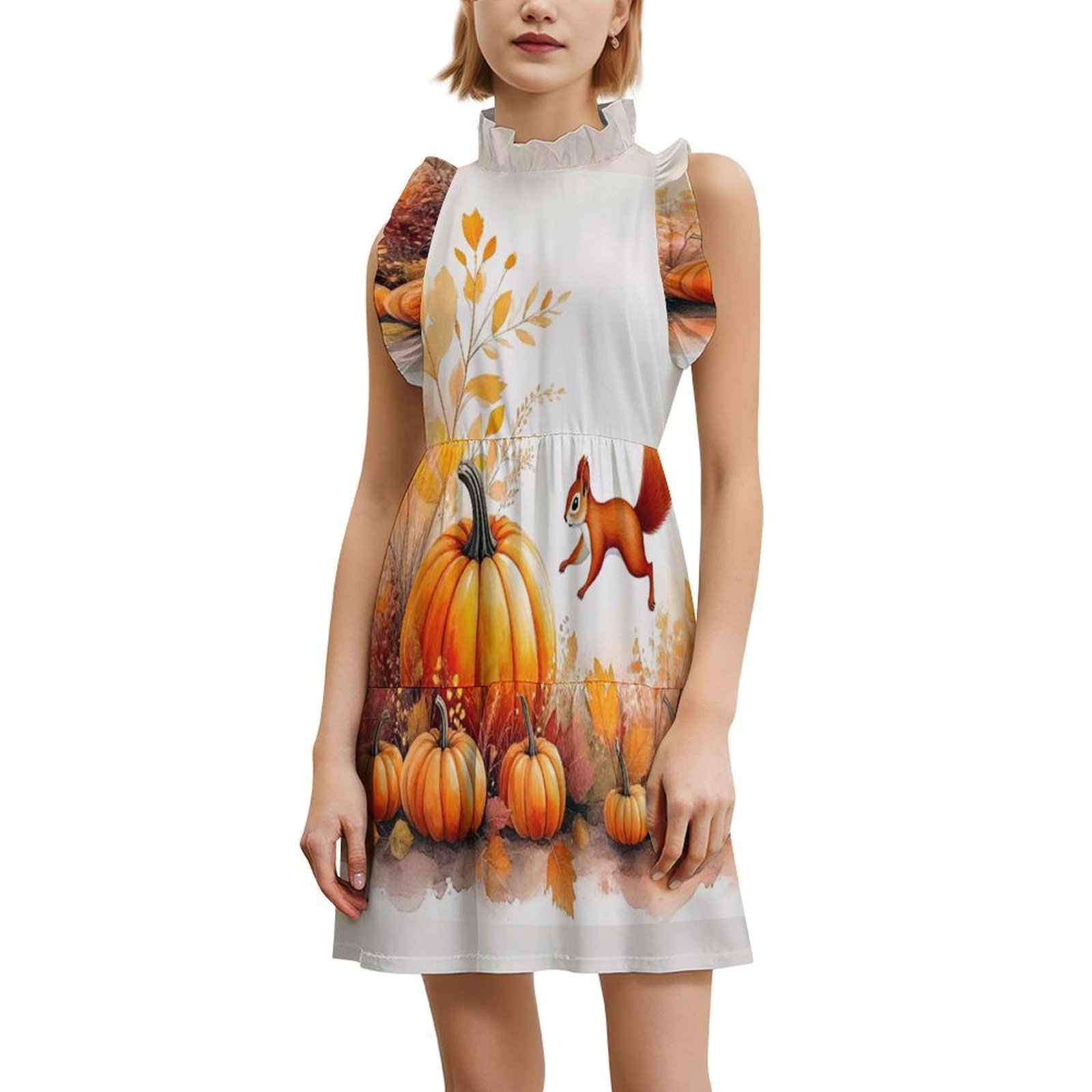 Sawyer Dress - Pumpkins main image 1