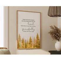 Autumn Quote Art, Autumn, Fall Art, Seasonal Art, Autumn Decor, Fall Decor, Fall Art, Wall Art, Modern Wall Decor, 8x12 UNFRAMED