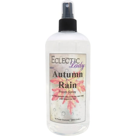 Autumn Rain Room Spray by Eclectic Lady, 16 Ounces, Fragrant Aromatic Room Mist For Home, Room, Office