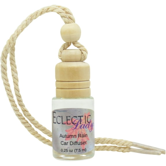 Autumn Rain Scented Car Diffuser by Eclectic Lady, 7.5 ml, Air Freshener, Premium Grade Fragrance