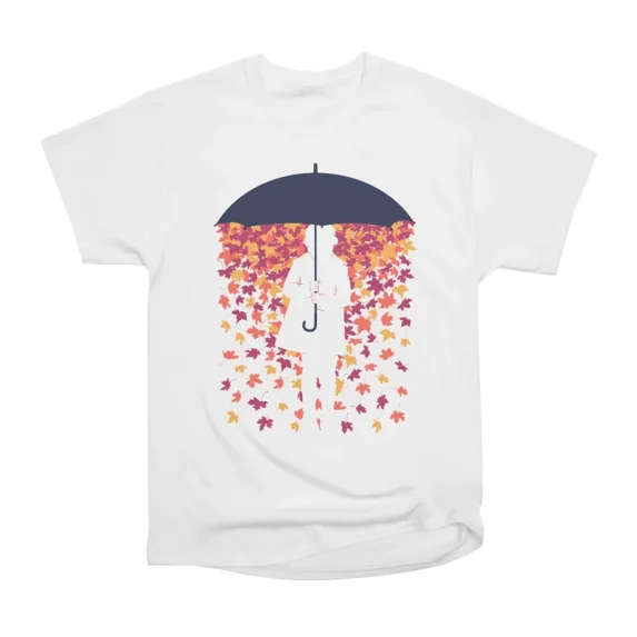 Autumn Rain T-Shirt Tee Gift For Him Merch For Her Apparel For Friend 1 ...