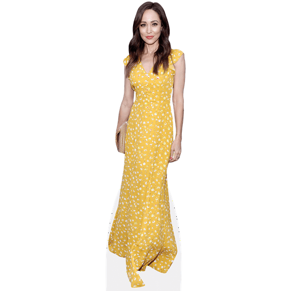 Autumn Reeser (Yellow) Mini Size Cutout. Standee.