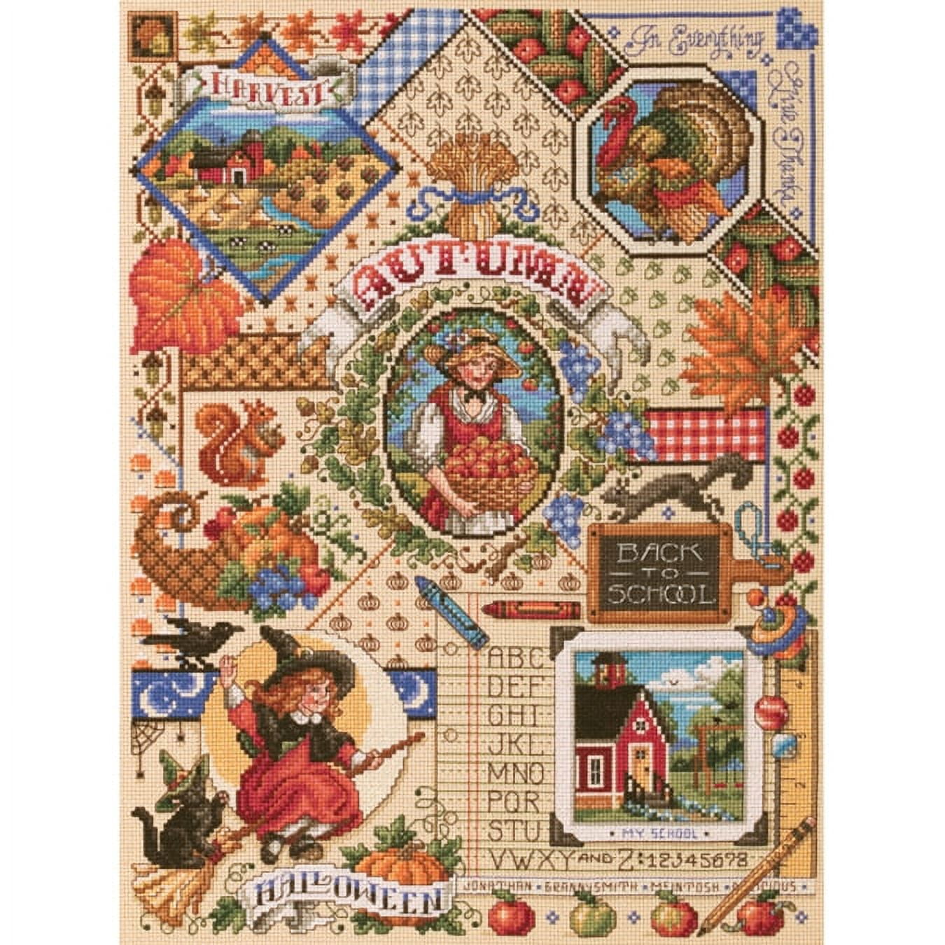 January Stackables Cross Stitch Pattern | It's Sew Emma #ISE-490