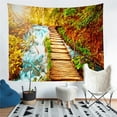 Autumn Scenic Tapestry Wall Hanging Nature Aesthetic for Bedroom