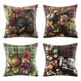 thumbnail image 1 of Autumn Series Printed Decorative Throw Pillow Covers, Autumn Forest, 18" x 18", Set of 4, 1 of 2
