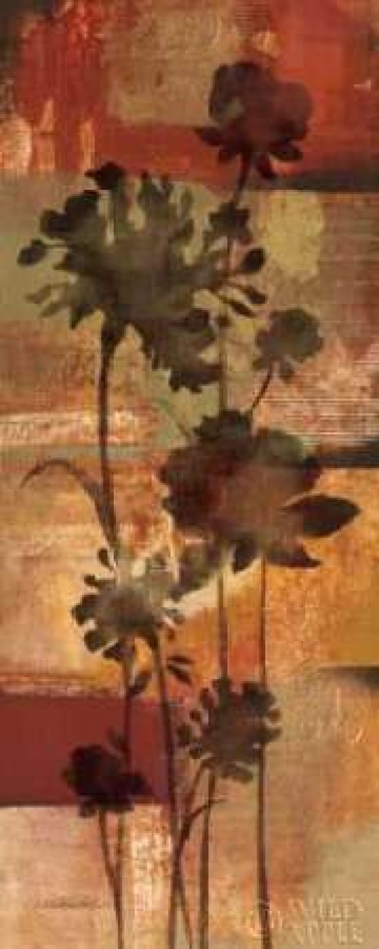 Autumn Silhouette I Canvas Art - Silvia Vassileva (24 x 48)