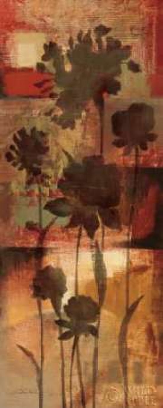 Autumn Silhouette II Canvas Art - Silvia Vassileva (24 x 48)