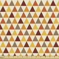 thumbnail image 1 of Ambesonne Autumn Fabric by the Yard Upholstery, Retro Cozy Pattern Art, 10 Yards, Burnt Orange Cocoa, 1 of 5