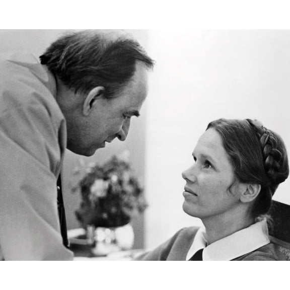 Autumn Sonata On Set Photograph Ingmar Bergman Directs Liv Ullman