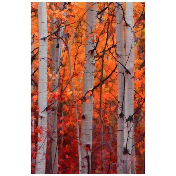 "Autumn Splendor" Painting Print on Wrapped Canvas