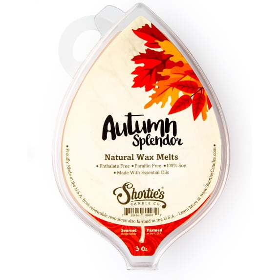 Autumn Splendor Soy Wax Melts - All Natural + Essential Oils + Phthalate Free - Shortie's Candle Company