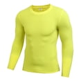 thumbnail image 1 of Autumn Spring Men Long Sleeve Sports Compression Basketball Running Tops Tight T Shirts Fast Drying Fitness GYM Base Layer Tops, 1 of 6