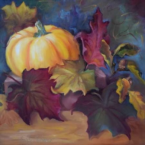 Autumn Still Life I Canvas Art - Cheri Wollenberg (24 x 24)
