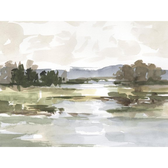 Art.com Autumn Stream II Art Print by Ethan Harper, 16" x 12"