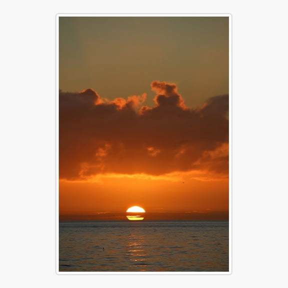 Autumn Sunset Sticker